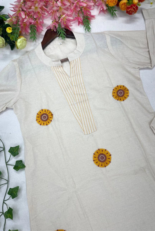Prakriti Bloom Cotton Kurta Set