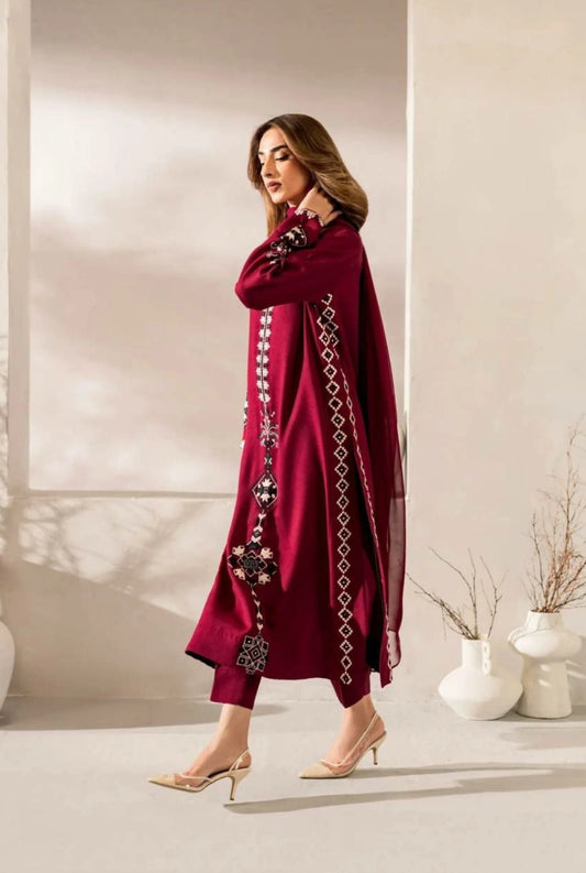 Mehera Chanderi Grace Suit Set