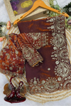 Saanvi Two-Tone Space Silk Saree