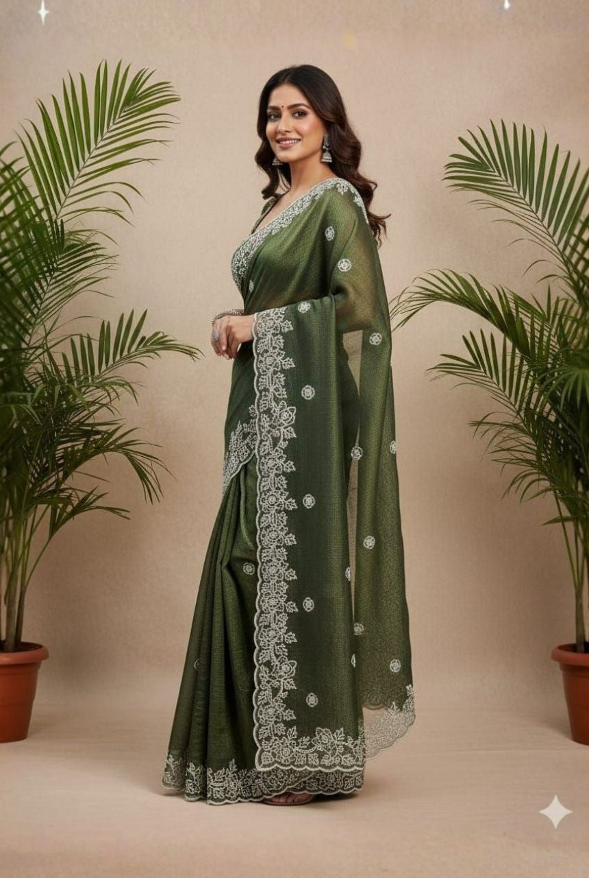 Golden Weave Banarasi Silk Saree