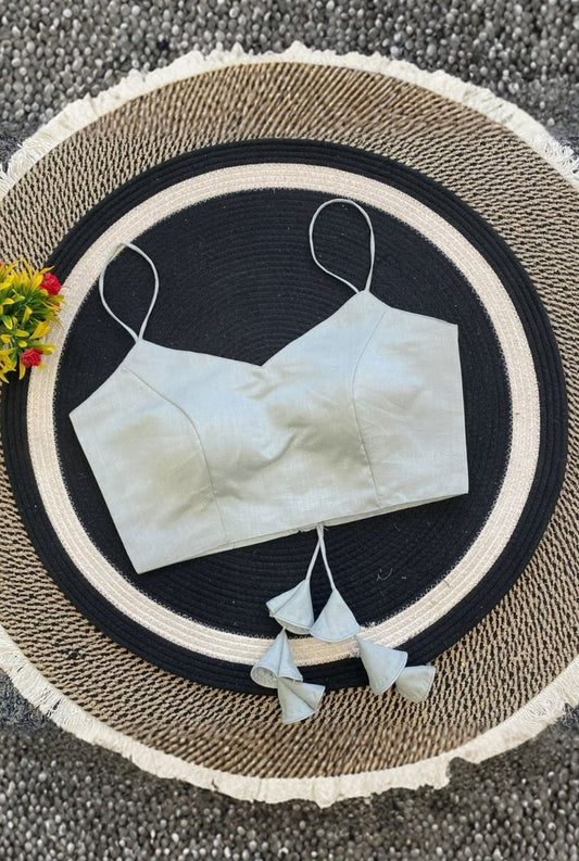 Pastel Whisper Spaghetti Blouse