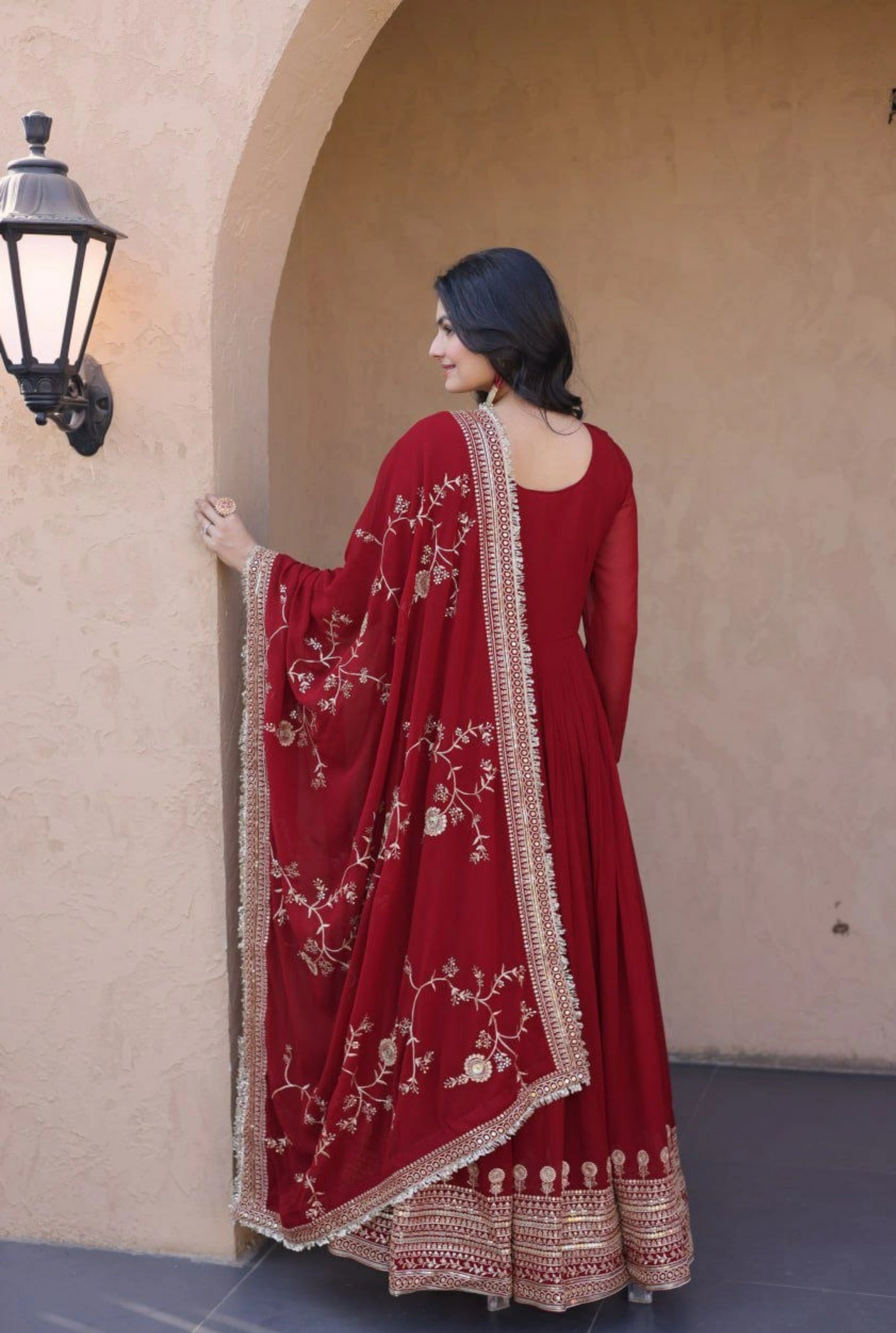 Zarina Royale Anarkali Gown Set