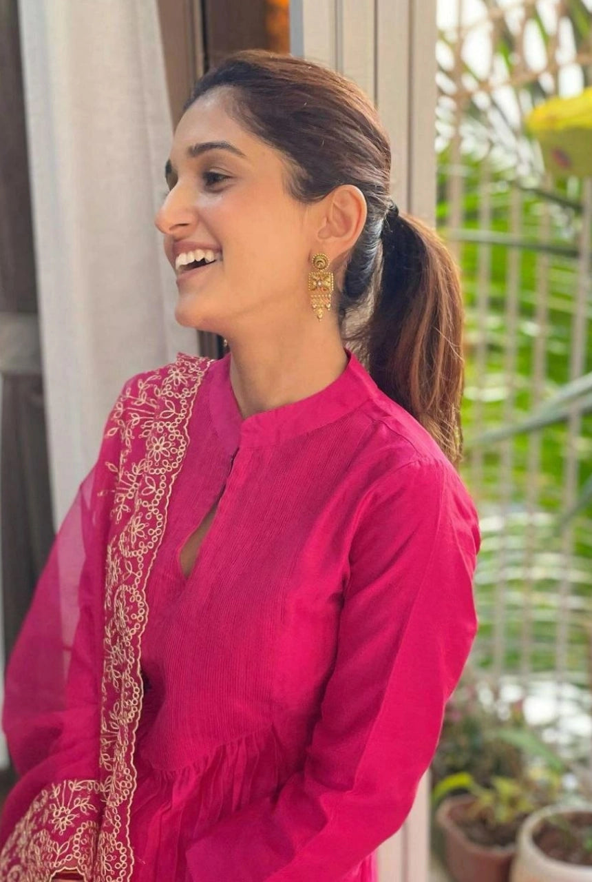Meher Cotton Kurta Palazzo Set