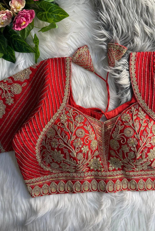 Zaria Coding Work Silk Blouse