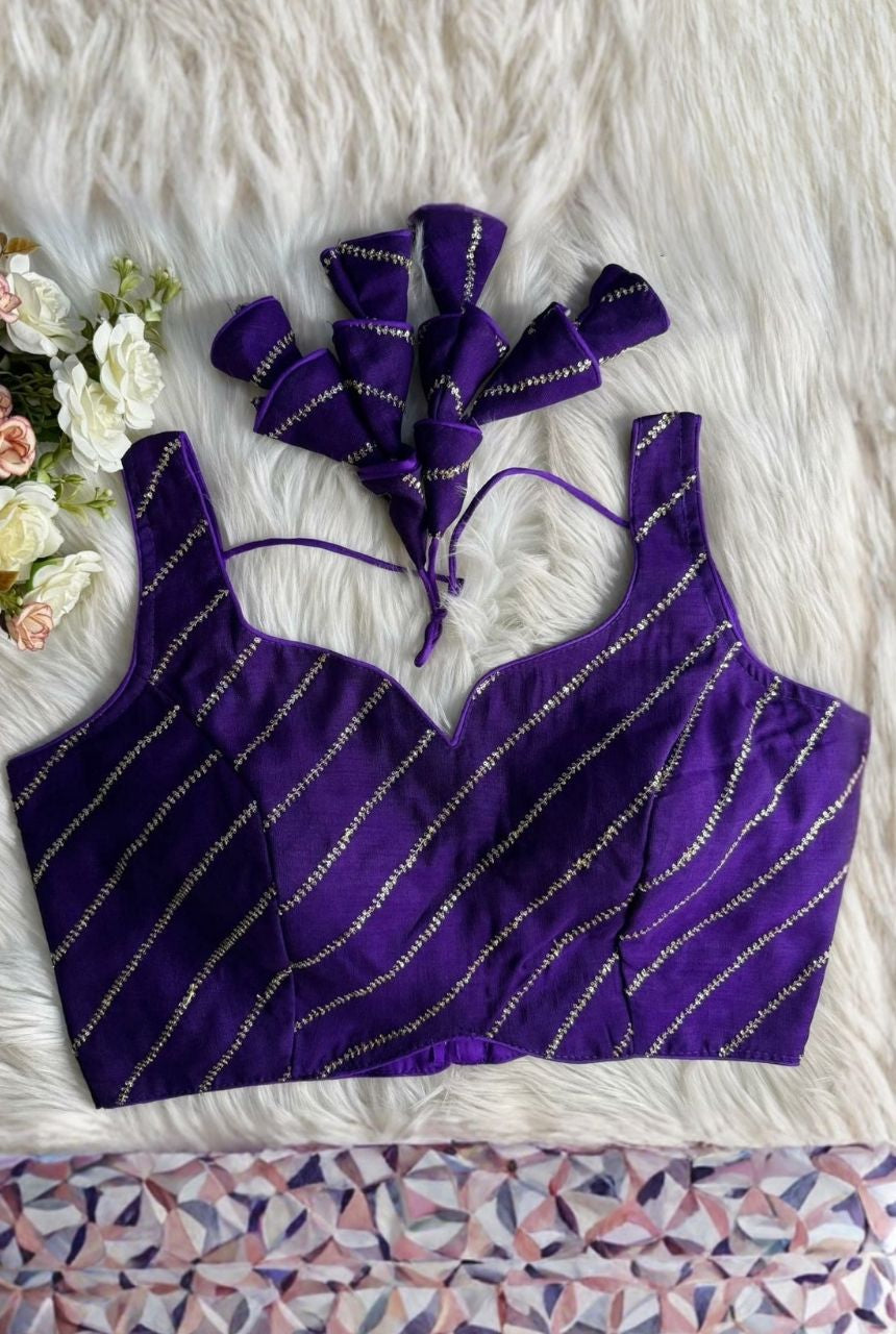 Noor Elegant Zari Blouse