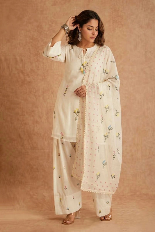 Eira Cotton Silk Farshi Set
