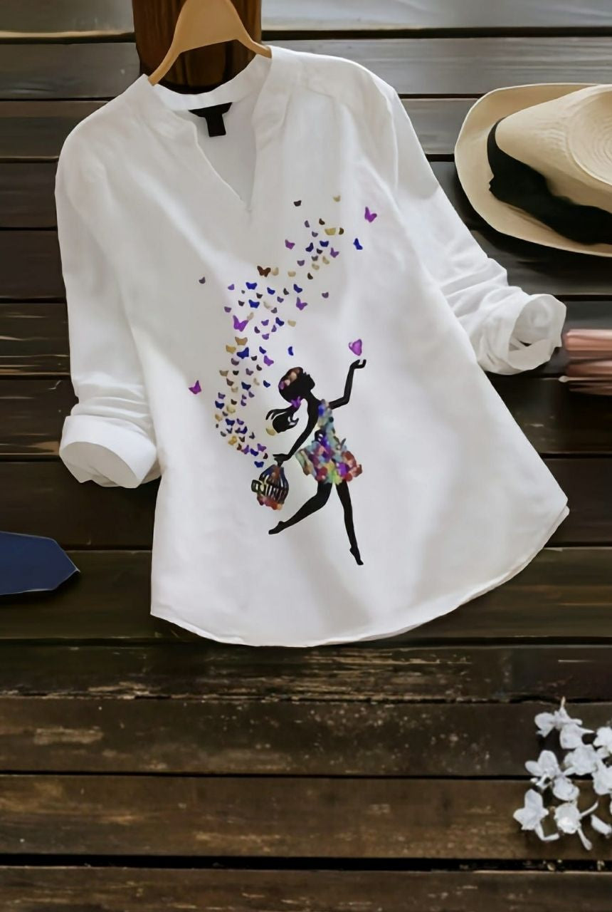 Purple Freedom Cage Rayon Top