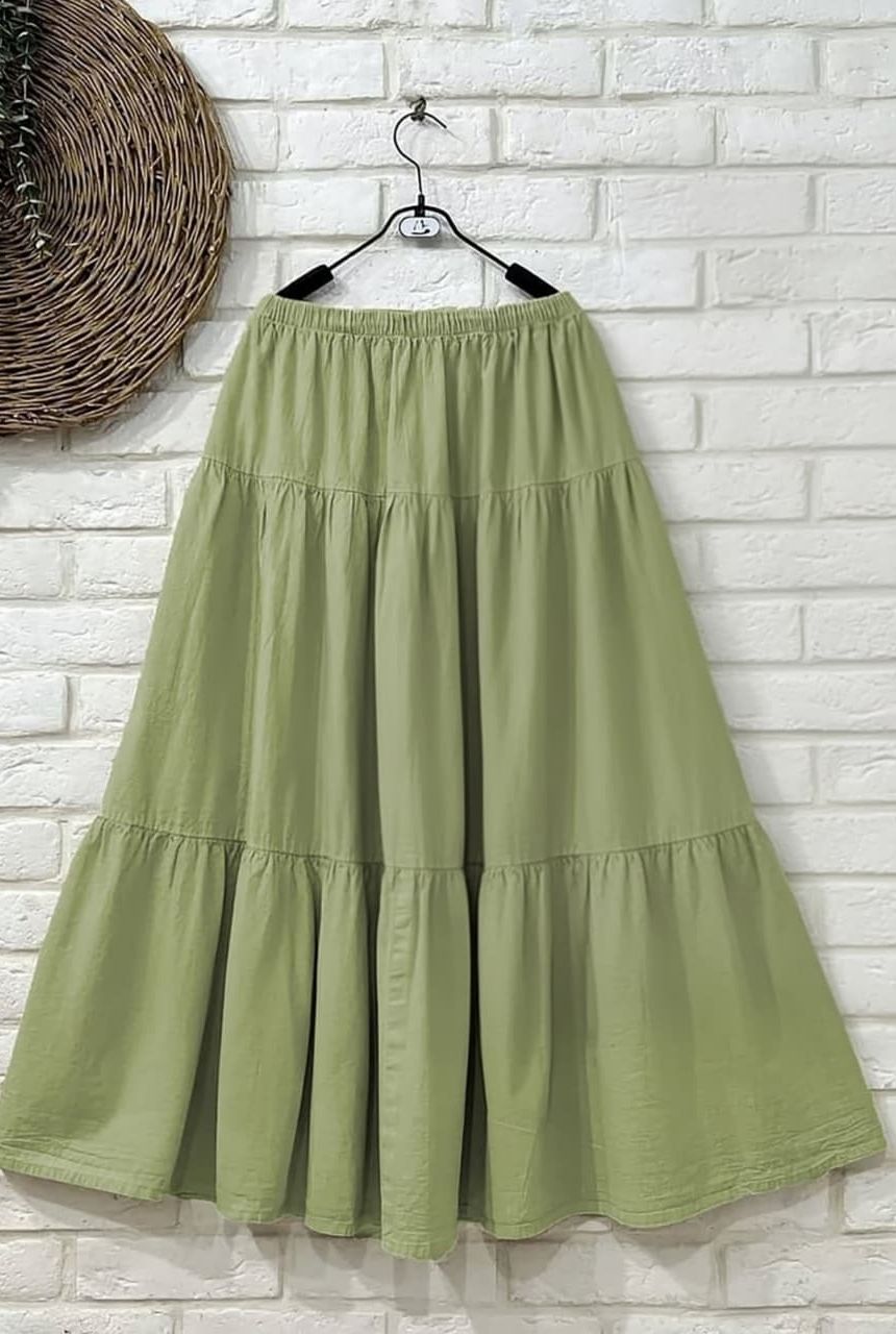 Sage Mist Holiday Skirt