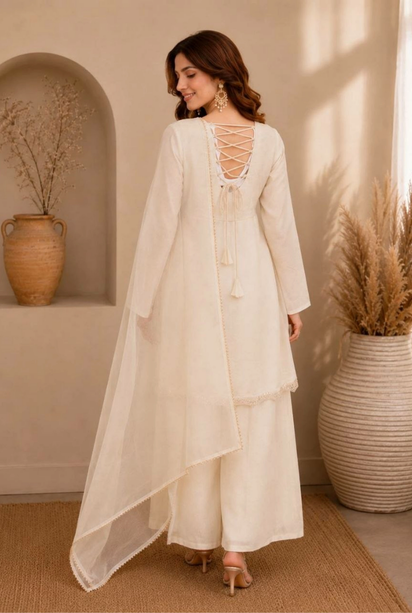Aabira Zazu Silk Suit Set
