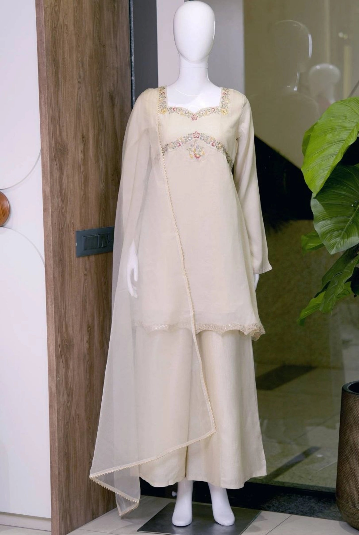 Aabira Zazu Silk Suit Set