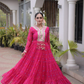 Rangmahal Leheriya Flare Gown