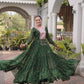 Rangmahal Leheriya Flare Gown