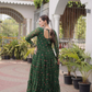 Rangmahal Leheriya Flare Gown