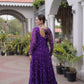 Rangmahal Leheriya Flare Gown