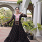 Rangmahal Leheriya Flare Gown