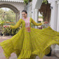Rangmahal Leheriya Flare Gown
