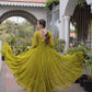 Rangmahal Leheriya Flare Gown
