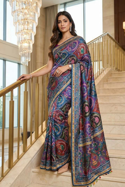 Navrisha Mirror Muse Silk Saree