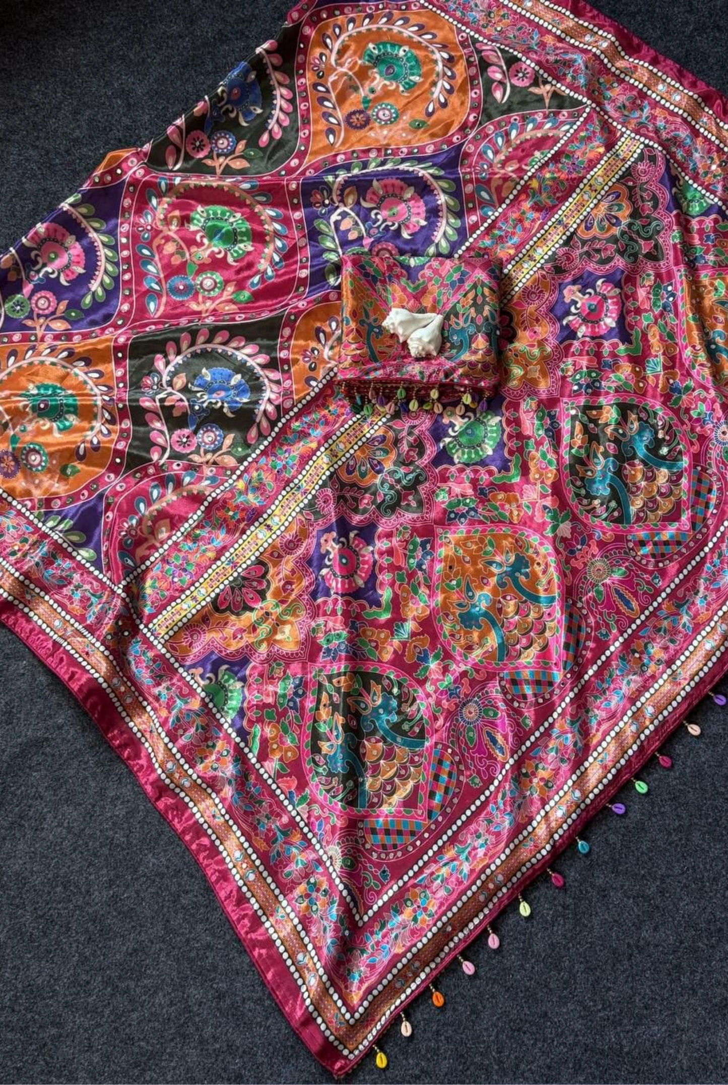 Navrisha Mirror Muse Silk Saree