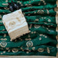 Ira Fendi Satin Embroidered Saree