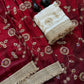 Ira Fendi Satin Embroidered Saree