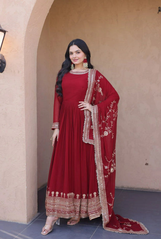 Zarina Royale Anarkali Gown Set