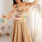 Florelle Organza Palazzo Set