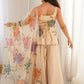 Florelle Organza Palazzo Set