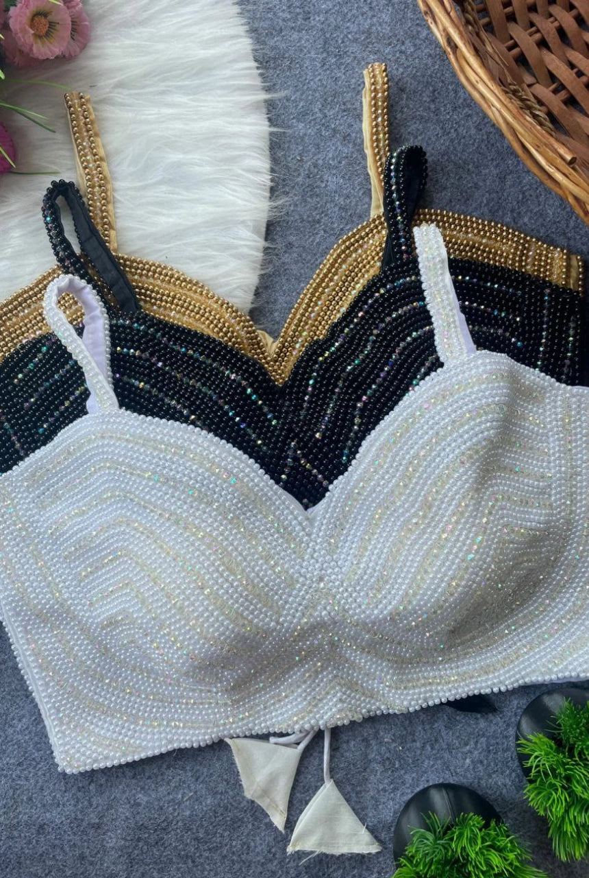 Aurelia Pearl Handcrafted Blouse
