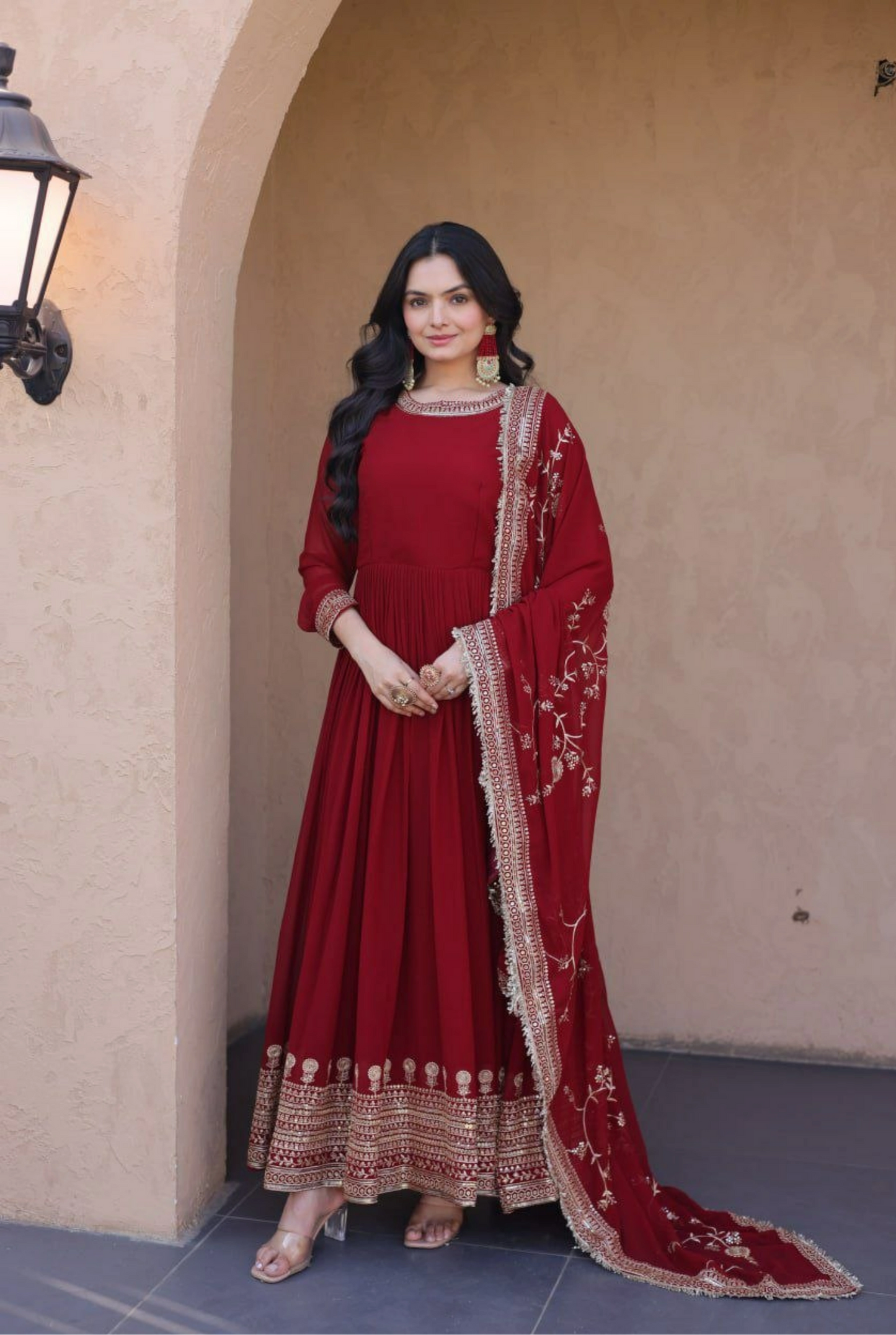 Zarina Royale Anarkali Gown Set