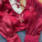 Zimira Organza Embroidered Blouse