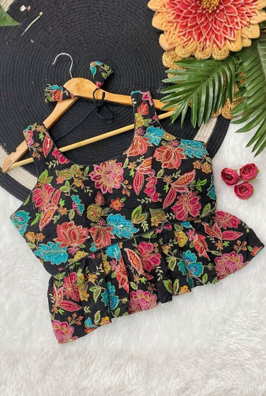 Aarohi Luster Indocotton Blouse