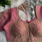 Zaria Coding Work Silk Blouse