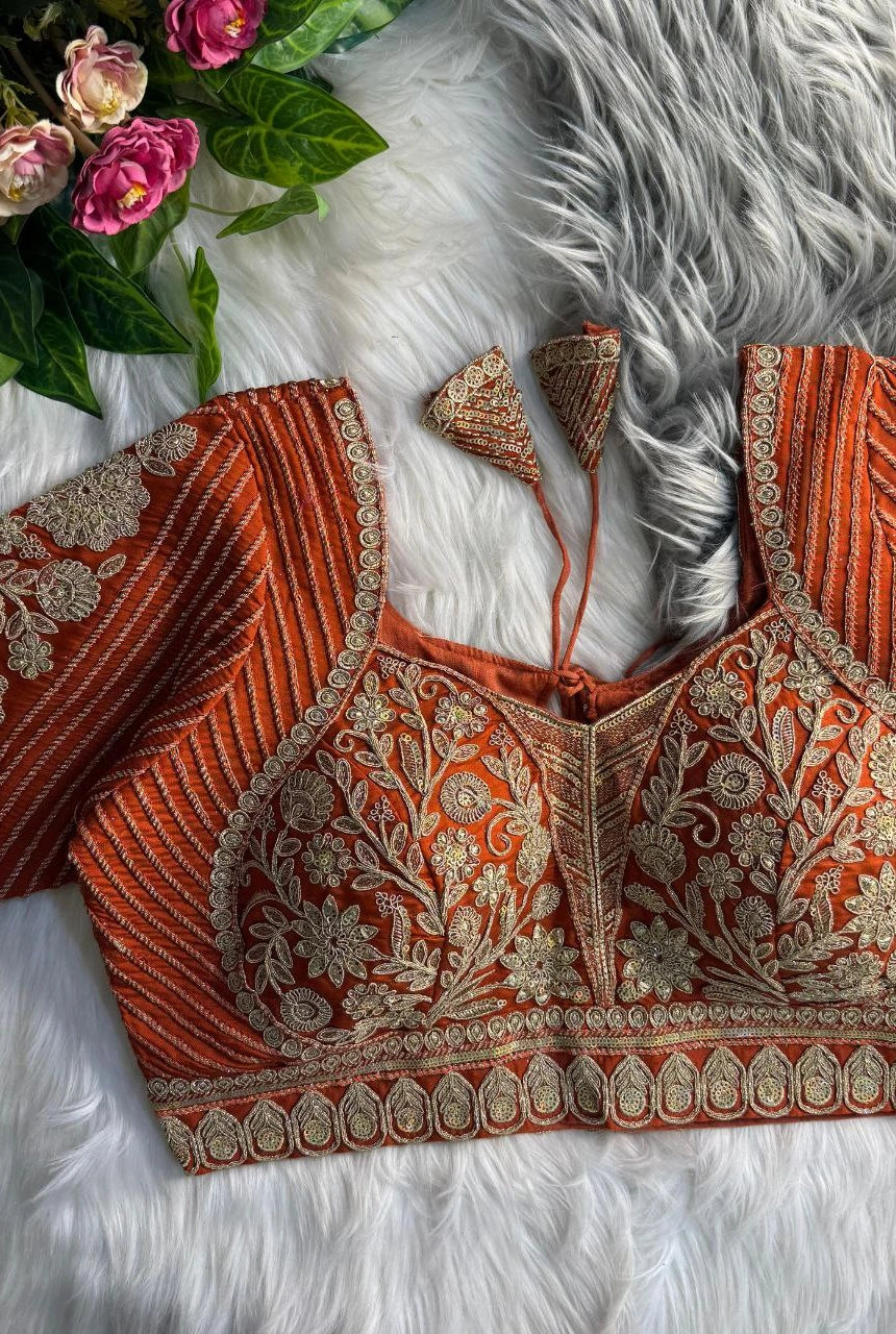 Zaria Coding Work Silk Blouse