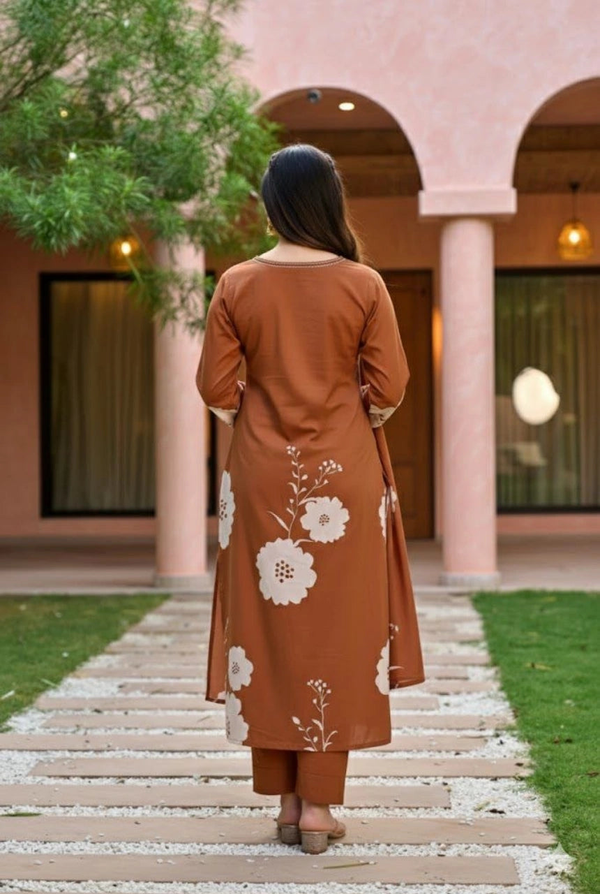 Noor Muslin Printed Suit Set