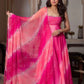 Noor Mirror Work Gown Set