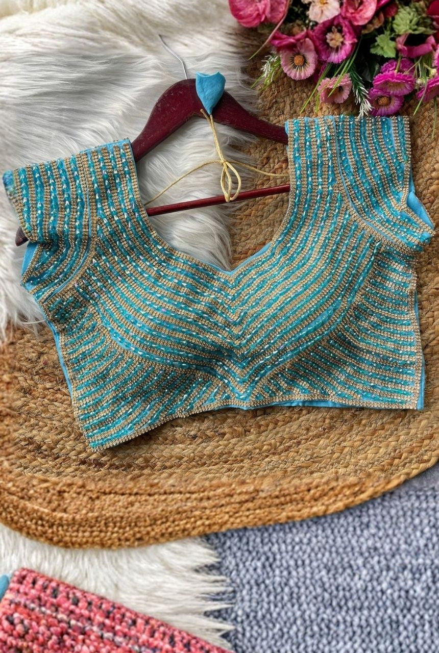 Pearl Noor Handwork Blouse