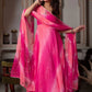 Noor Mirror Work Gown Set
