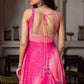 Noor Mirror Work Gown Set