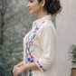 Embroidered Cotton Co-ord Set
