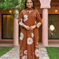 Printed Muslin Kurta Set with Dupatta