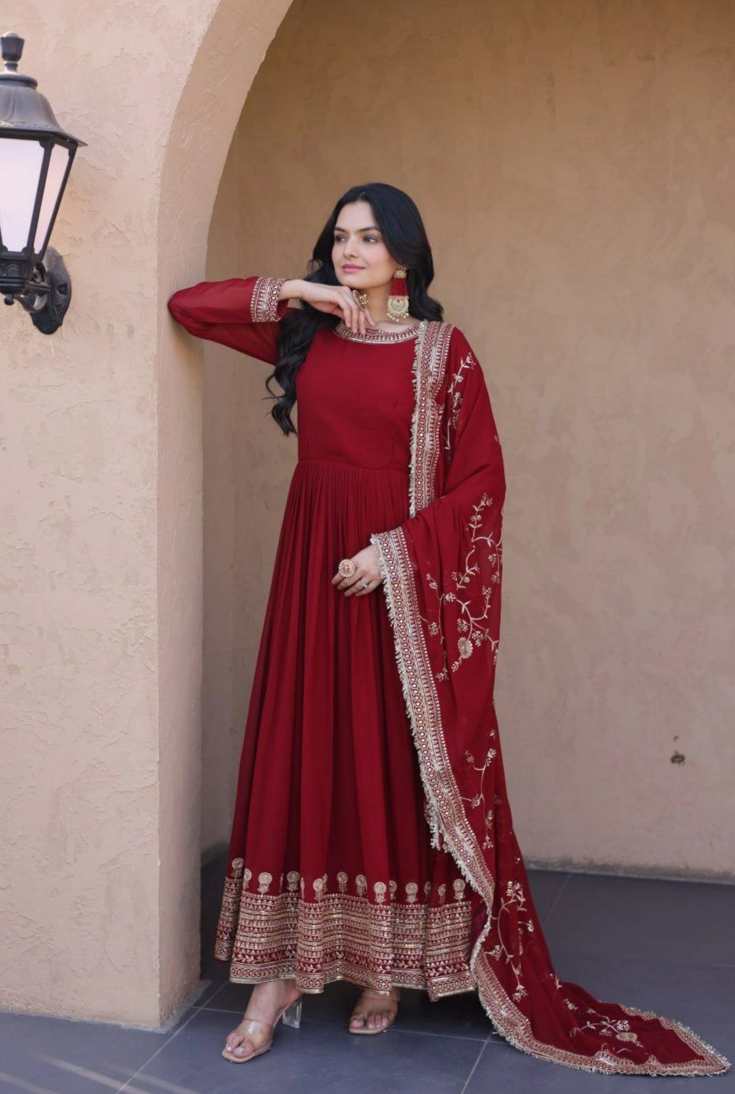 Zarina Royale Anarkali Gown Set