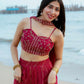 Meher Sequined Georgette Lehenga Set