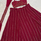 Meher Sequined Georgette Lehenga Set