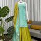 Aabira Chinon Silk Palazzo Set