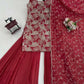 Rhea Shimmer Silk Sharara Set