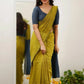 Vihana Contrast Border Mal Cotton Saree