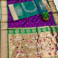 Rajnandini Meenakari Paithani Silk Saree