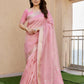 Aarini Tissue Linen Silk Saree