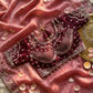 Kamalini Meenakari Embroidered Satin Saree